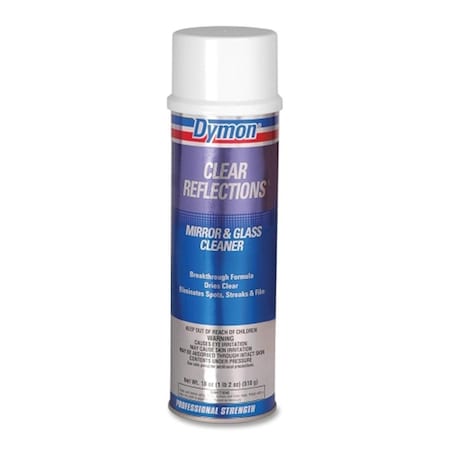 Dymon Aerosol Glass Cleaner, 20 oz, Residue- free IT463663